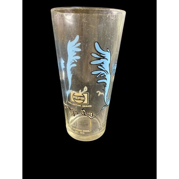 Road Runner Vintage Pepsi Collector Series Glass Warner Bros  1973 - Picture 3 of 6